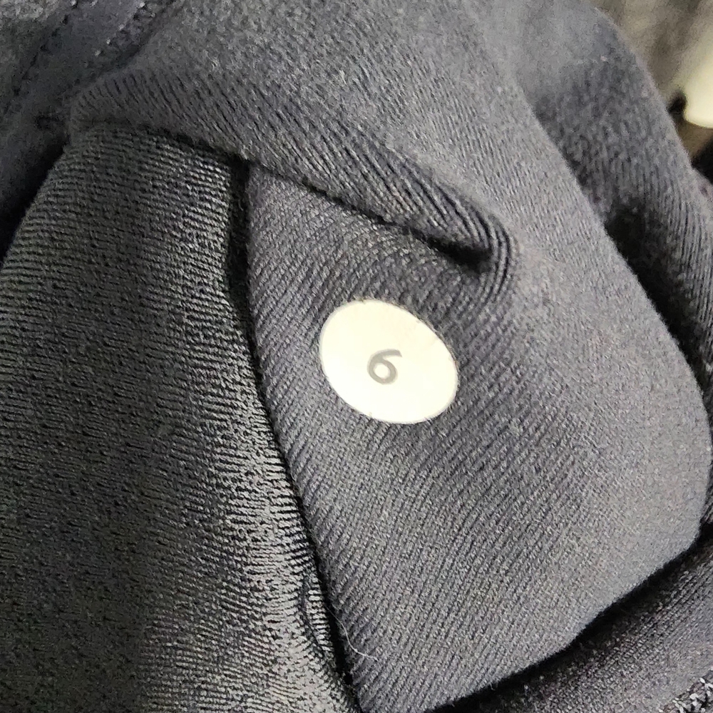 Lululemon Size 6 Gray Ruched Zip-Up Jacket - Picture 4 of 5